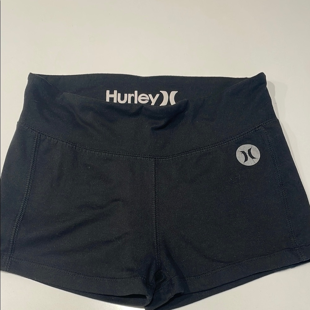 Nike x Hurley Women's Black athletic spandex Shorts